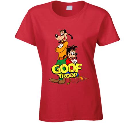 Walt Disney Animated TV Series Goof Troop Worn T shirt