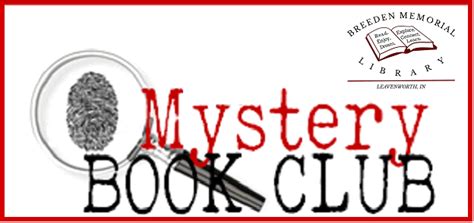 Mystery Book Club – Breeden Memorial Library