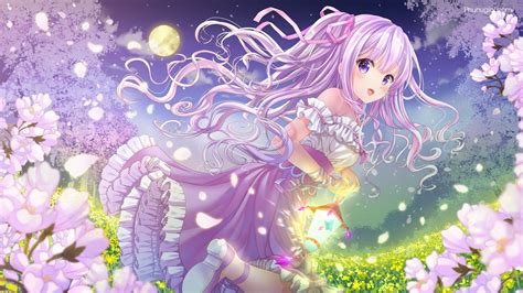 Hình ảnh anime girl tóc tím đẹp, bí ẩn và ấn tượng nhất - Trung Tâm Đào ...