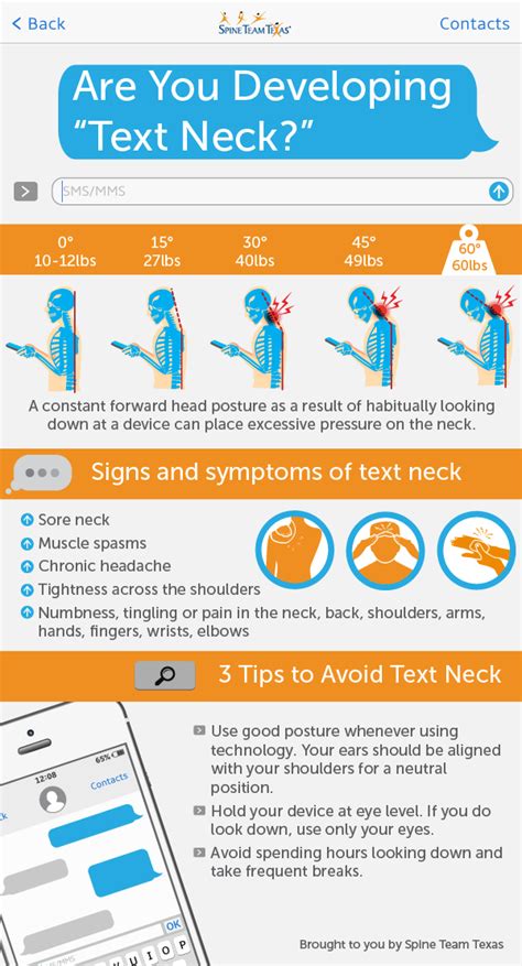 3 Tips to Avoid Text Neck | Spine Team Texas