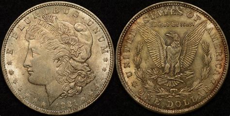 USA 1921 Morgan Dollar Choice Uncirculated - The Purple Penny