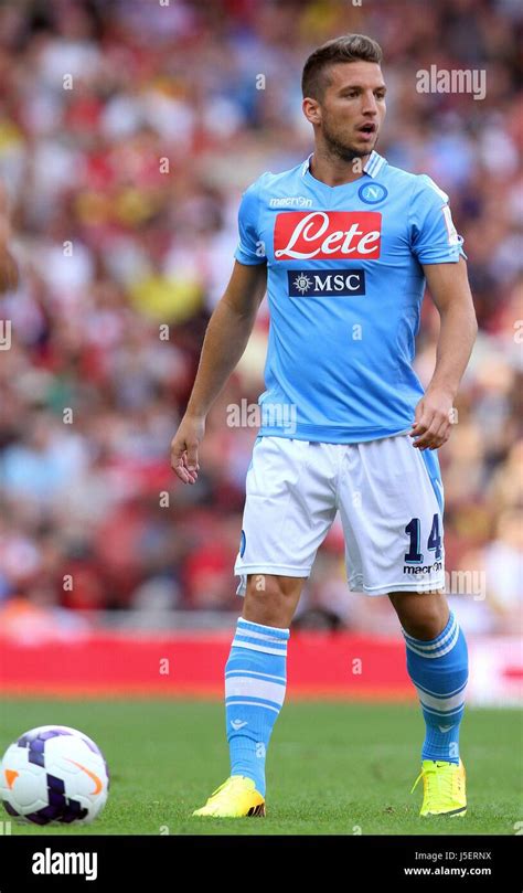 DRIES MERTENS NAPOLI LONDON UK 03 August 2013 Stock Photo - Alamy