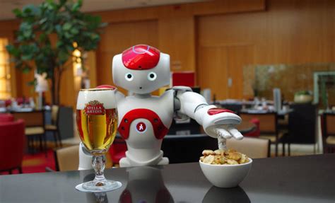 Robot Mario, the new employee and mascot of the Marriott Hotel Ghent ...