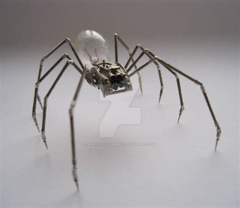 Mechanical Spider No 16 by AMechanicalMind on DeviantArt