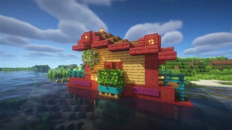 How to build a Houseboat Minecraft Map