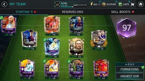 A team having players from all Fifa mobile events this season. I've missed one or two events ...