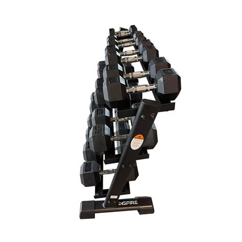 Hex Dumbbell Set with 3 Tier Rack – Sole Fitness Singapore