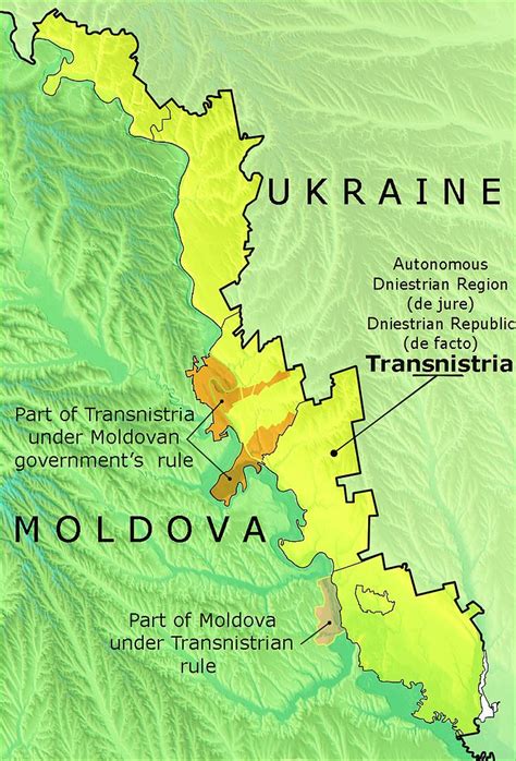 Transnistria | Political map, Transnistria, Historical maps