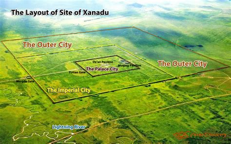 Xanadu Kubla Khan Map