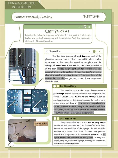 Case Study 1 in Hci | Download Free PDF | Design | System