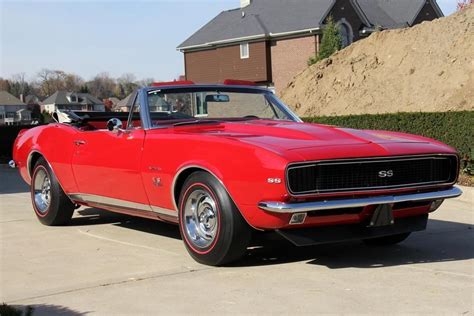 67 Camaro RS Convertible Big Block 4 Speed Car RARE