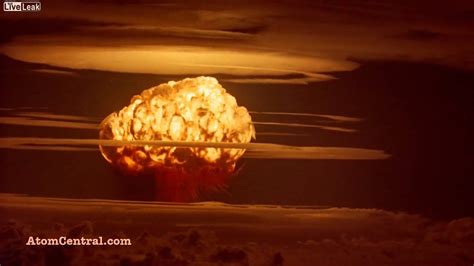 Castle Bravo mushroom cloud - YouTube