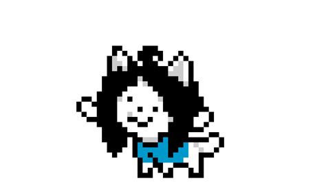 Pixilart - Temmie by SansTheSkeleton