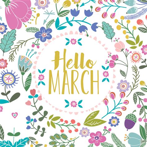 Hello March 1st! One of my four favorite days lol | Hello march, March ...