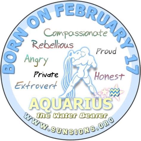 February 17 Zodiac Horoscope Birthday Personality - SunSigns.Org