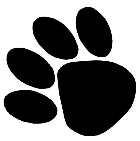 Free Paw Print Template, Download Free Paw Print Template png images, Free ClipArts on Clipart ...