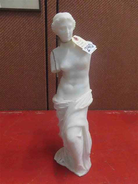 Solid Marble Statue 19'' Tall - Aphrodite Venus de Milo Replica