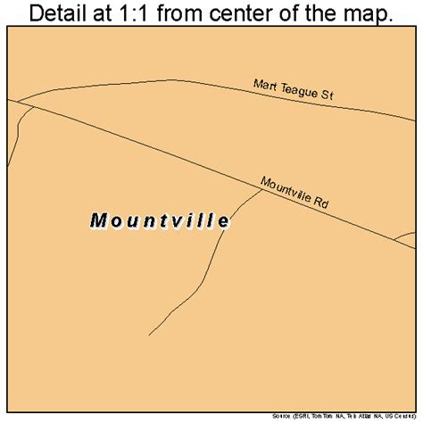 Mountville South Carolina Street Map 4548670