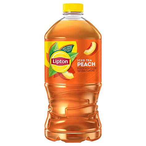 LIPTON ICED TEA Peach Iced Tea 64 fl oz | Beverages | Ingles Markets