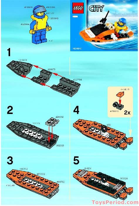 NEJC: Here Build lego boat instructions