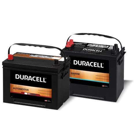 Auto & Marine - Duracell Batteries | AA, AAA, Rechargeable, Coin Button