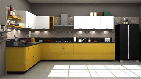 Modular L Shape Kitchen Designs For Modern Home Kitchen Interior Decoration | L Type Kitchen ...