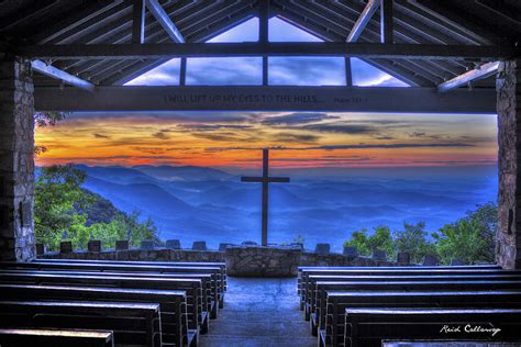 Pretty Place Chapel Sunrise 777 Photograph by Reid Callaway