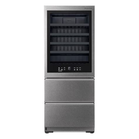 LG SIGNATURE 65-Bottle Freestanding Wine Cellar Smart Beverage Cooler ...