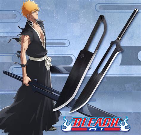 Metal Sword Bleach - Kurosaki Ichigo's True Shikai Zangetsu Sword ...