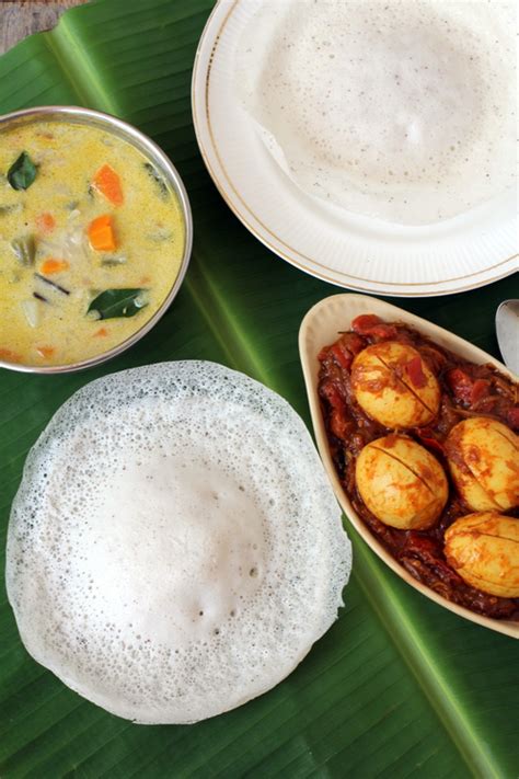 Appam Recipe - Kerala breakfast recipes, healthy and easy to make