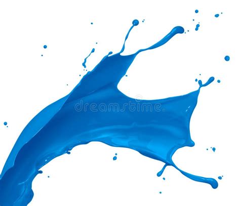 Blue paint splash stock photo. Image of liquid, background - 16244392