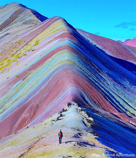 Rainbow Mountain Peru | Rainbow mountain, Rainbow mountains peru ...