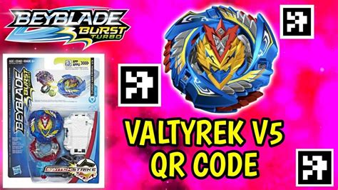 Beyblade Turbo Valtryek QR Code