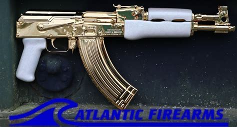 24KT Gold Draco Pistol On SALE - AtlanticFirearms.com