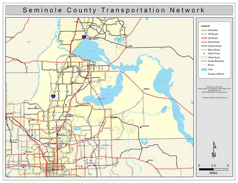 Seminole County Map