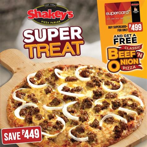 Shakey's SuperCard+ FREE PIZZA Promo | Manila On Sale