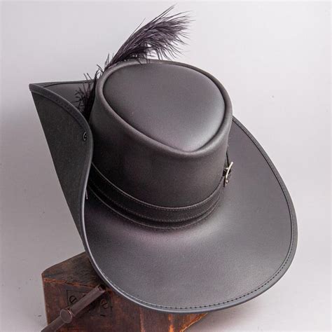 Cavalier Hat in 2021 | Leather hats, Hats, Steampunk hatter