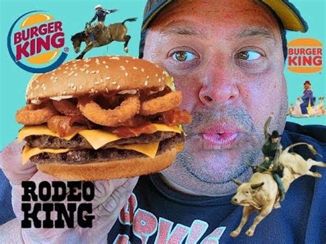 BURGER KING® Rodeo King Burger Review...YeeHaw!!!! - YouTube