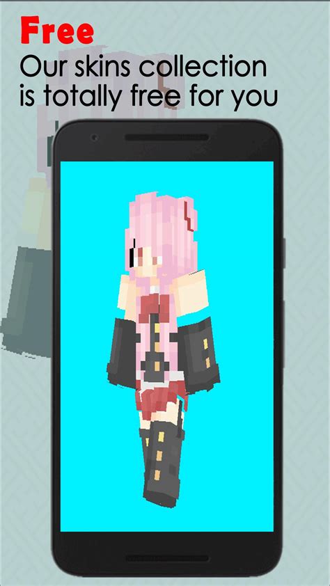 Download do APK de Cute Anime Girl Skins For MCPE para Android