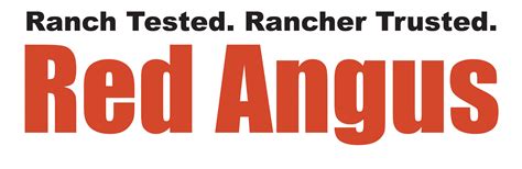 Rancher Tested Logo - Red Angus