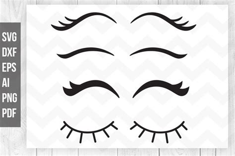 Eyelashes SVG, Lashes svg, Eyelashes Clipart, Eyelash vector