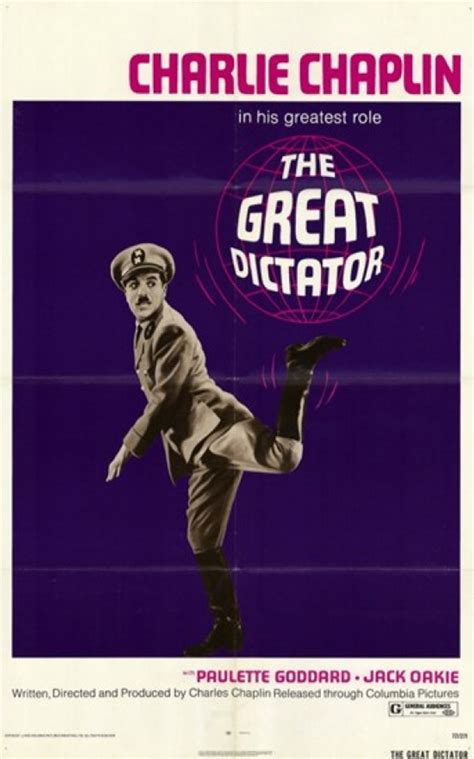 The Great Dictator Movie Poster (11 x 17) - Item # MOV235439 - Posterazzi