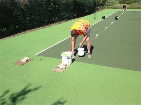 Macadam Line Marking | Porous Acrylic Paint