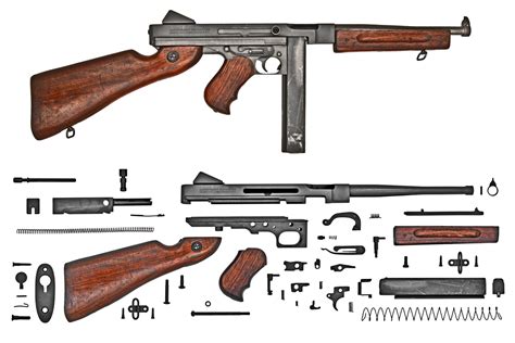 Anatomy: U.S. SMG M1A1 “Thompson” – C&Rsenal