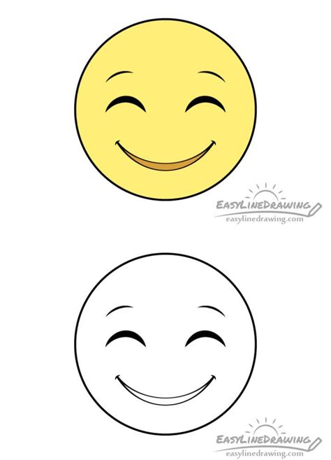 25 Easy Smile Drawing Ideas - Smile Drawing Reference