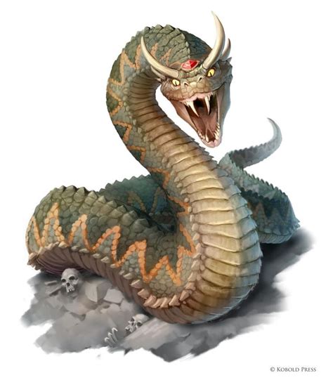 Horned Serpent by WillOBrien on DeviantArt in 2020 (With images ...