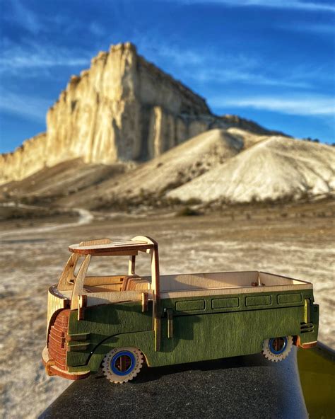 VW T1 Single Cab Hand Made Wooden Model | Etsy