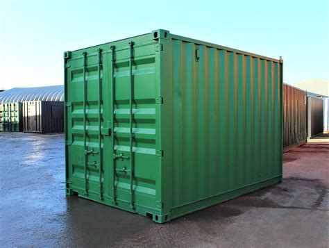 Second Hand 12ft Shipping Containers 12ft Used Container - S2 Doors | £1520.00 | 11ft to 19ft ...