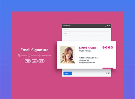 18 Best Free Email Signature Templates (Download HTML + PSD for 2020)