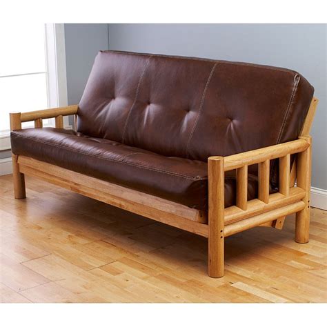 Lodge Full Size Wood Futon Frame | DCG Stores